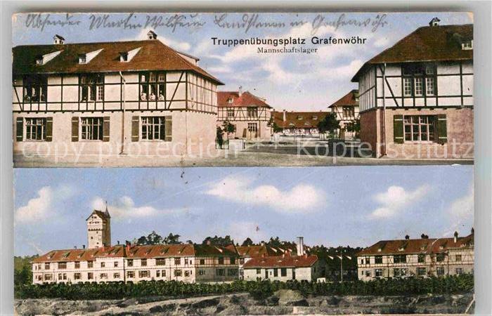 Grafenwoehr Truppenuebungsplatz Mannschaftslager