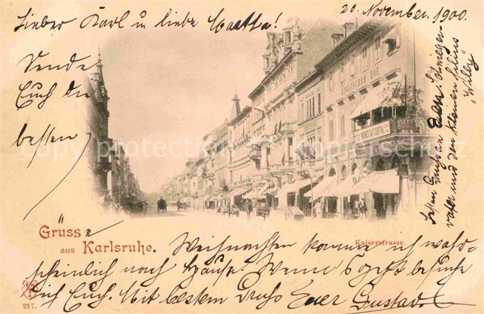 Karlsruhe Baden Kaiserstrasse