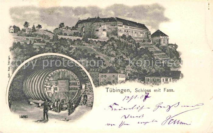 TueBINGEN BW Schloss Fass