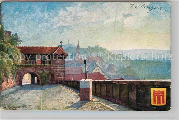 TueBINGEN BW Panorama Tor