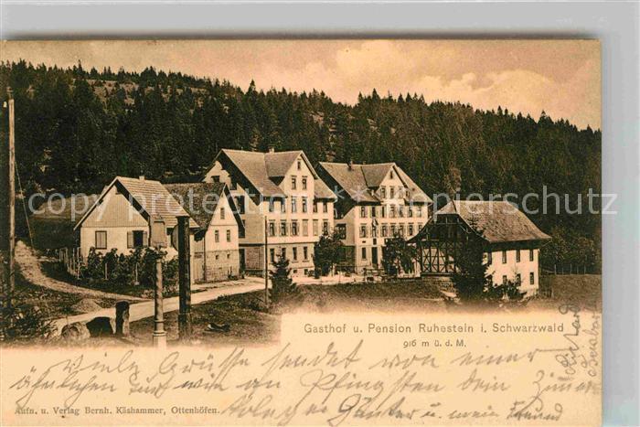 FREUDENSTADT BW Gasthof Pension Ruhestein