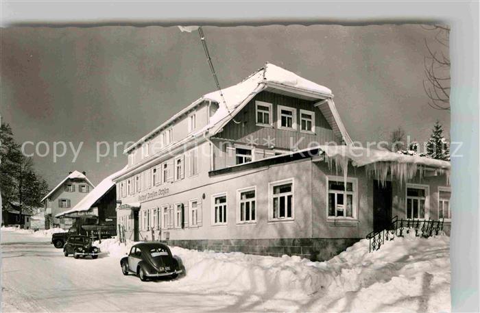Kniebis Freudenstadt Gasthof Pension Ochsen Winter