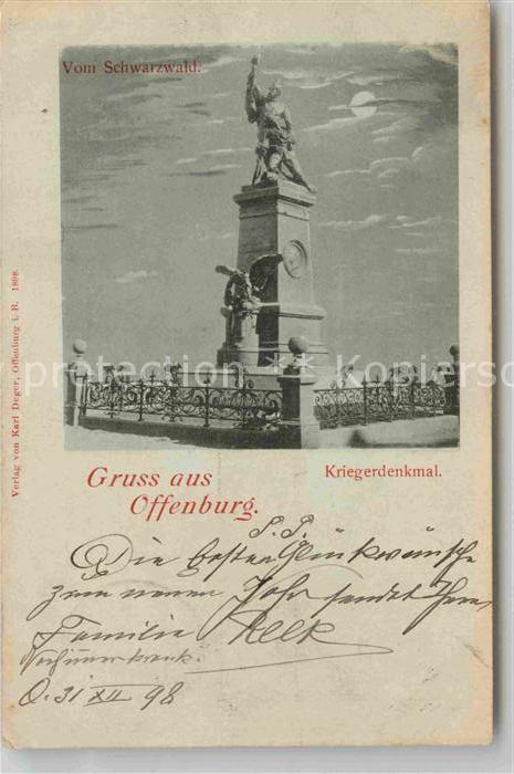 Offenburg Kriegerdenkmal