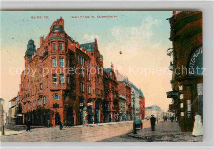 Karlsruhe Baden Hofapotheke Kaiserstrasse