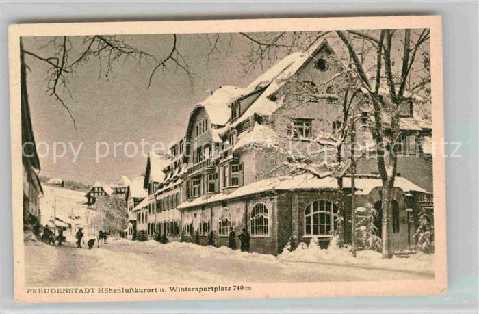 FREUDENSTADT BW Winterlandschaft