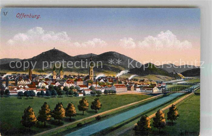 Offenburg Kinzig Panorama
