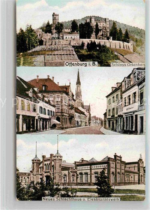 Offenburg Schloss Ortenberg Schlachthaus Elektrizitaetswerk