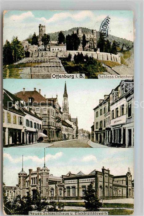 Offenburg Schloss Ortenberg Schlachtenhaus Elektrizitaetswerk