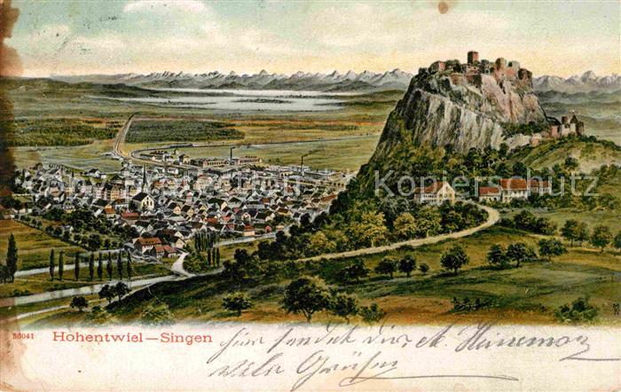 Singen Hohentwiel Panorama