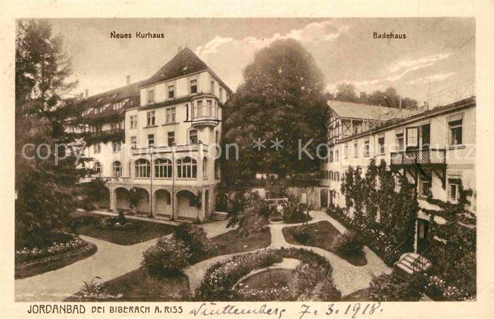 Jordanbad Neues Kurhaus Badehaus