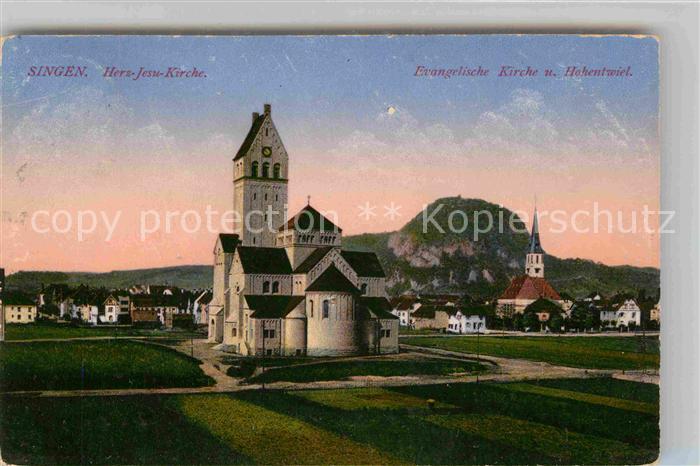 Singen Hohentwiel Herz Jesu Kirche Evangelische Kirche