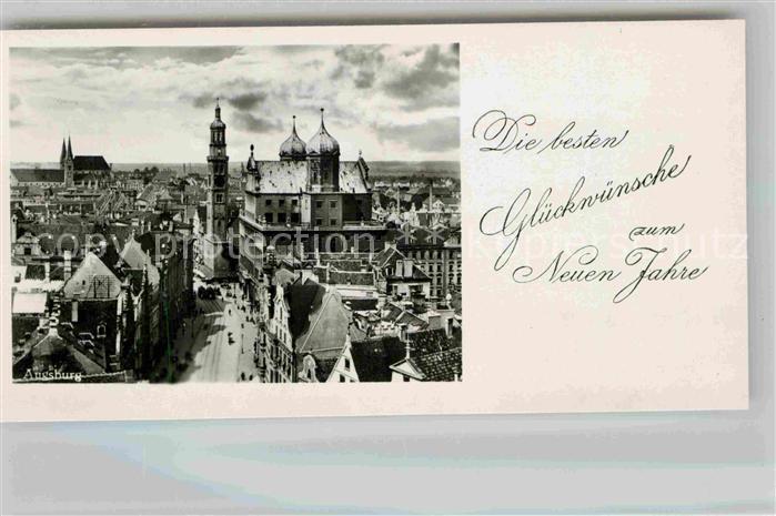 Glueckwunsch Augsburg Neujahrsgruesse