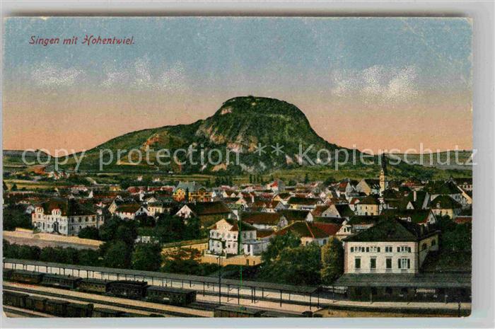 Singen Hohentwiel Bahnhof Kirche
