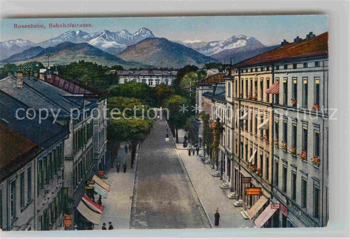 Rosenheim Bayern Bahnhofstrasse