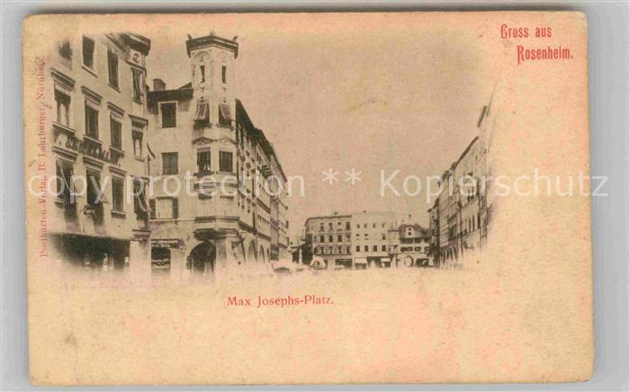 Rosenheim Bayern Max Josef Platz