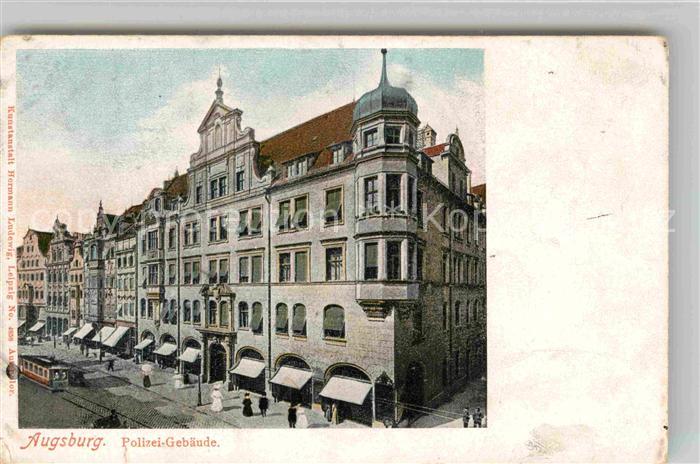 Augsburg Polizei Gebaeude