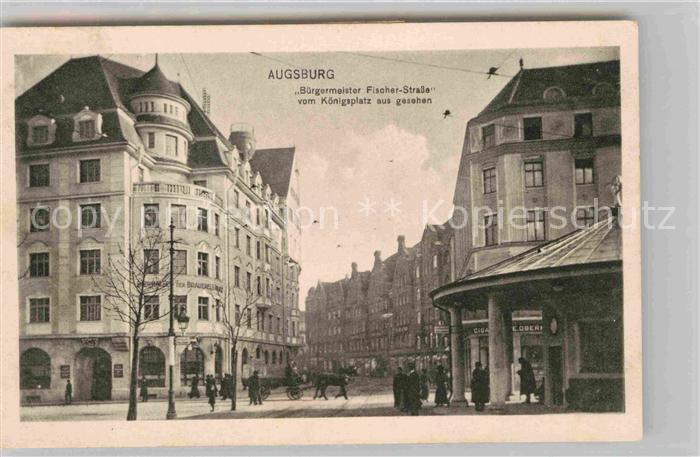 Augsburg Buergermeister Fischer Strasse