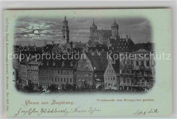 Augsburg Totalansicht