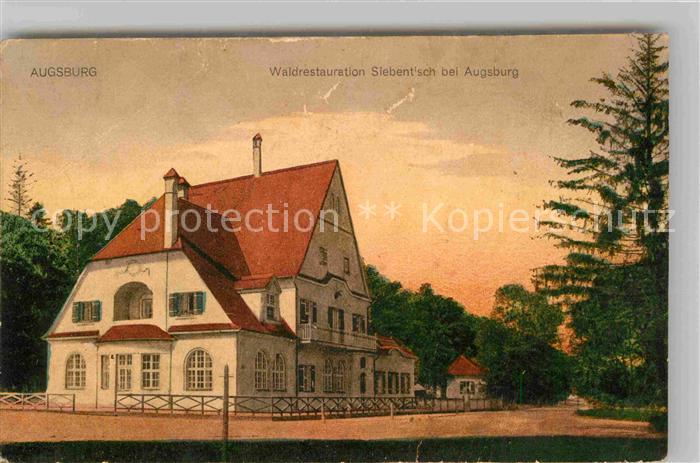 Augsburg Waldrestauration Siebentisch