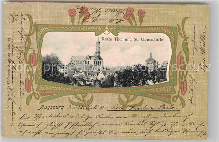 Augsburg Rotes Tor Sankt Ulrichskirche