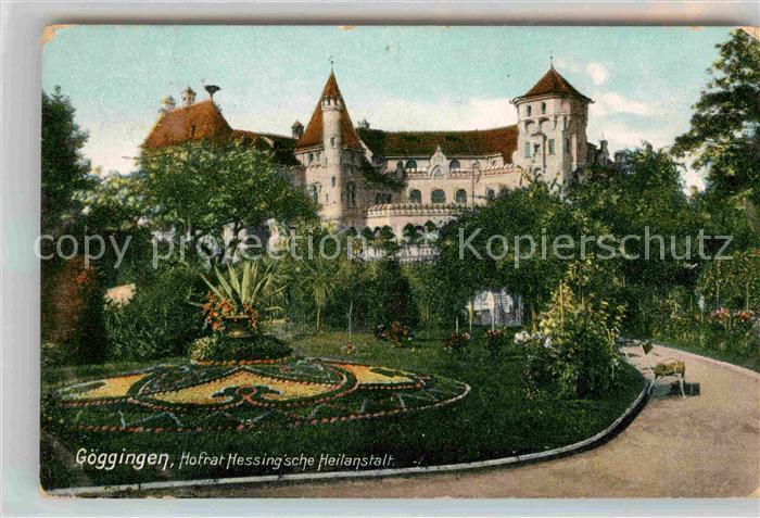 Goeggingen Bayern Hofrat Hessingsche Heilanstalt