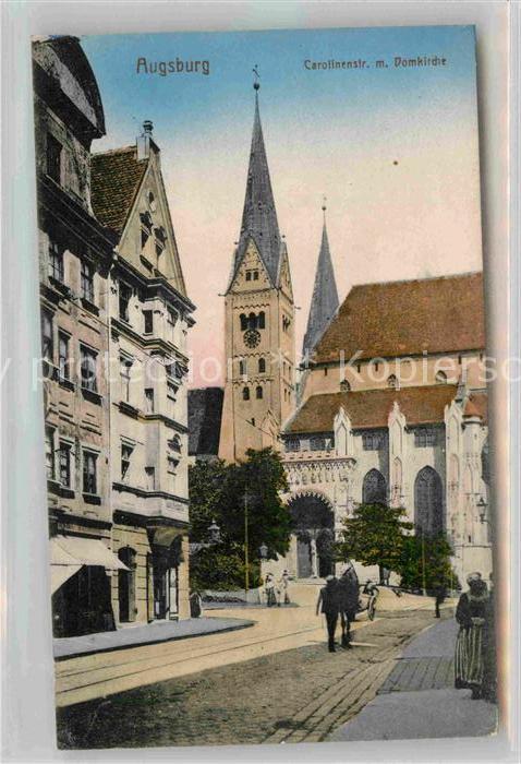 Augsburg Carolinenstrasse Domkirche
