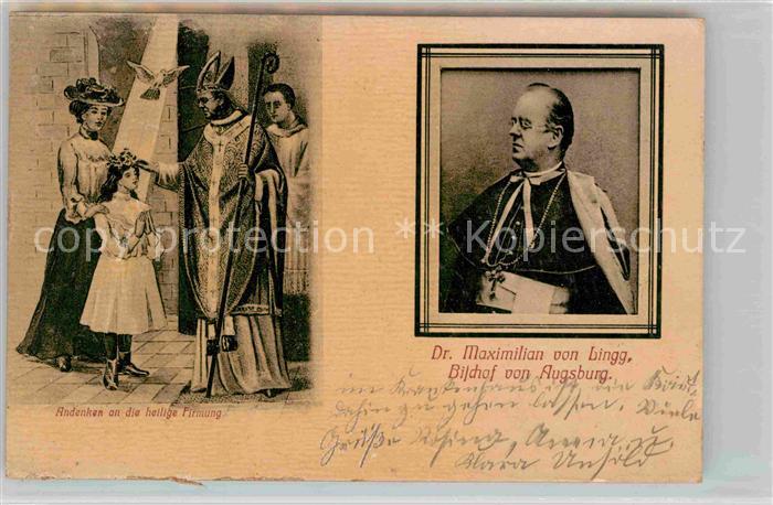 Augsburg Bischof von Lingg