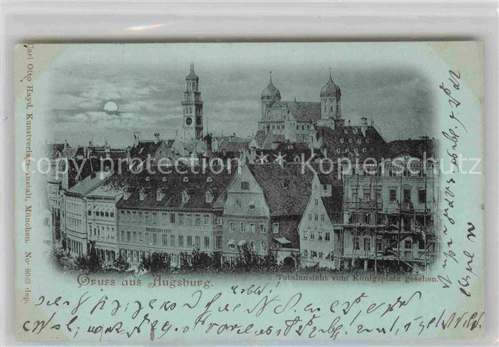 Augsburg Totalansicht