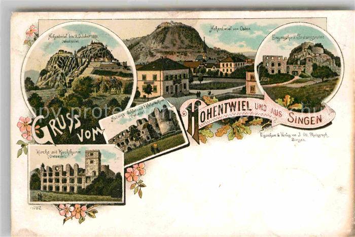 Hohentwiel Festungsruine Kirche