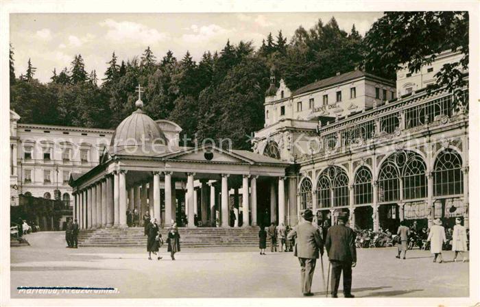 Marienbad Tschechien Boehmen Kreuzbrunnen