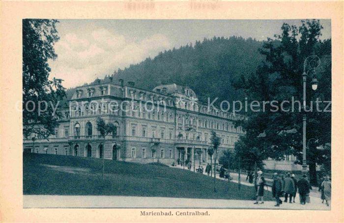 Marienbad Tschechien Boehmen Centralbad