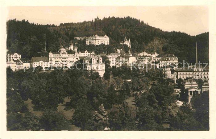 Marienbad Tschechien Boehmen Kirchenplatz