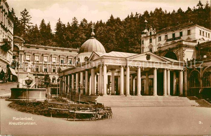 Marienbad Tschechien Boehmen Kreuzbrunnen