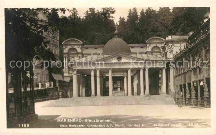 Marienbad Tschechien Boehmen Kreuzbrunnen