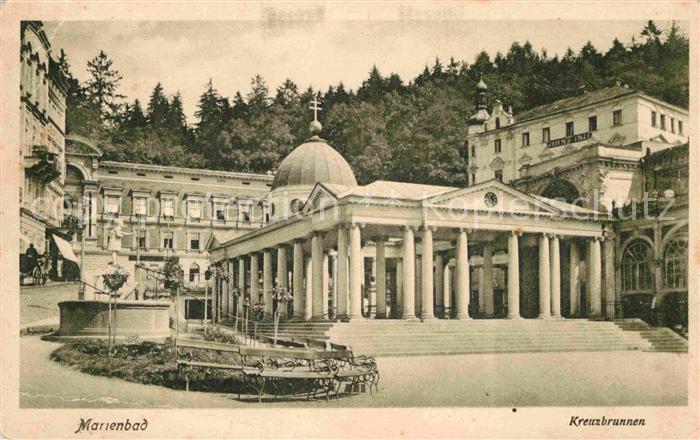 Marienbad Tschechien Boehmen Kreuzbrunnen