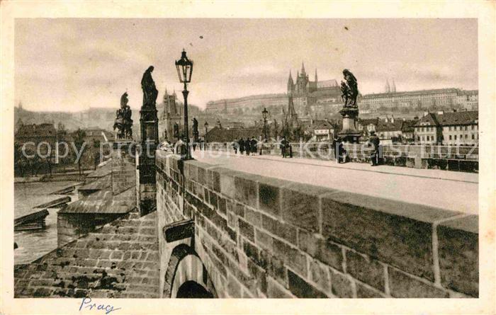 Prag Prahy Prague Karlsbruecke