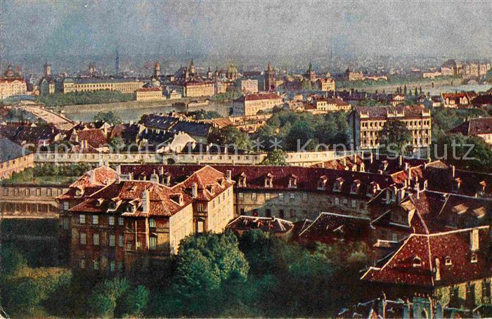 Prag Prahy Prague Blick zum Schloss