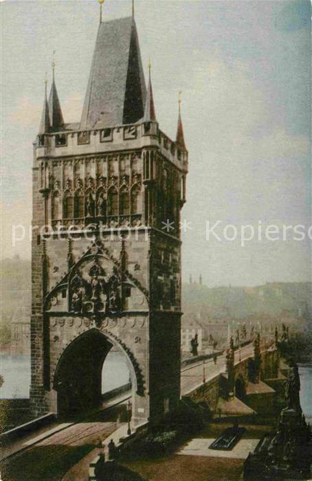 Prag Prahy Prague Brueckentor