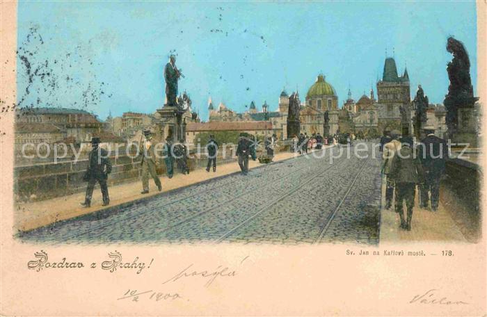 Prag Prahy Prague Karlsbruecke