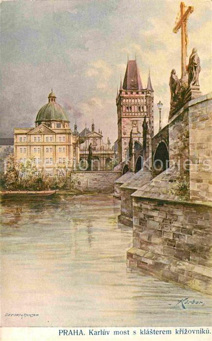 Praha Prahy Prague Karlsbruecke Moldau