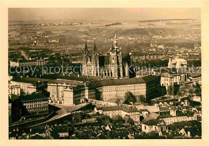 Praha Prahy Prague Brg Hradschinu