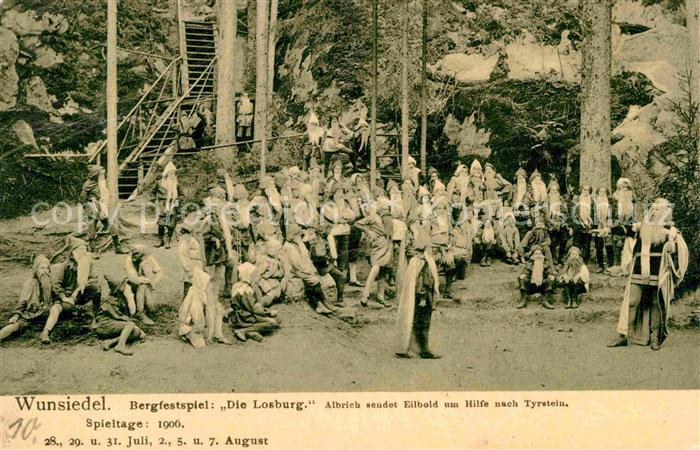 Wunsiedel Bergfestspiel Die Losburg