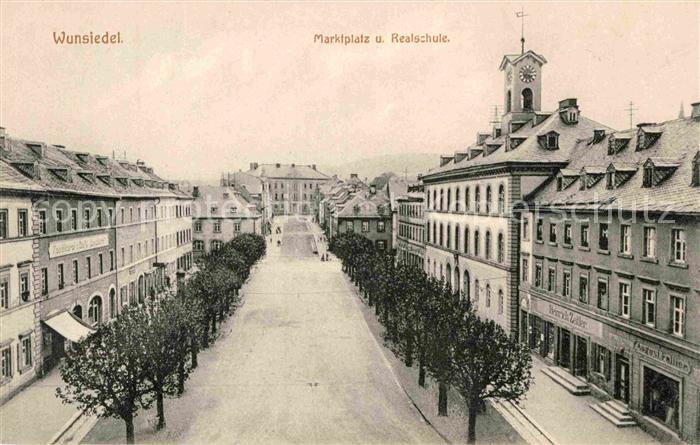 Wunsiedel Marktplatz Realschule