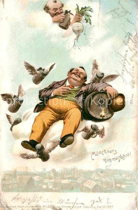 Muenchen Bayern Himmelsfahrt Oktoberfestausgabe