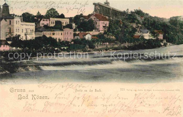 Bad Koesen Partie an der Saale