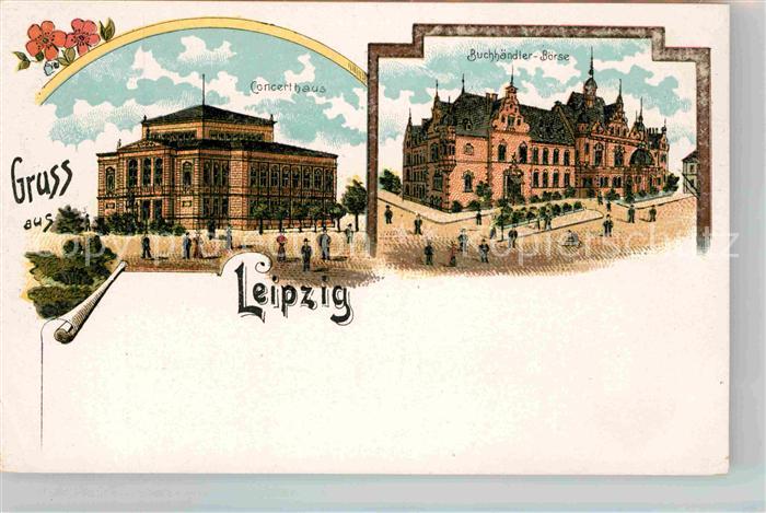 LEIPZIG Sachsen Buchhaendler Boerse Konzerthaus