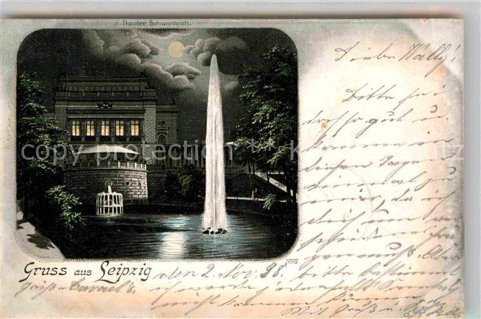 LEIPZIG Sachsen Brunnen