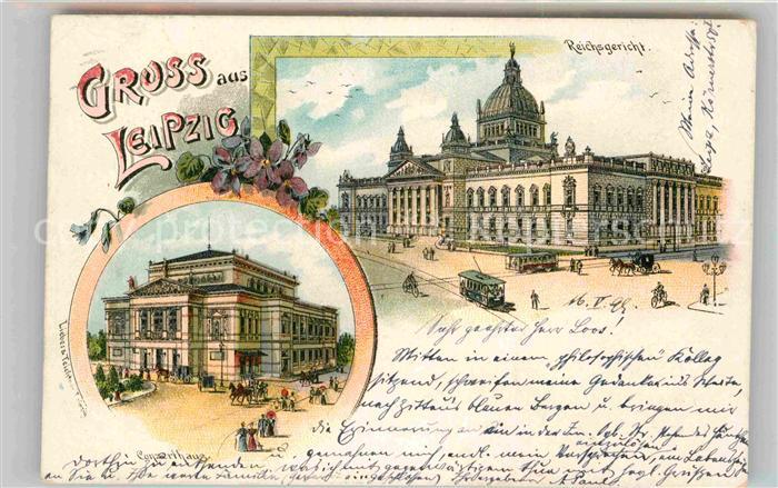 LEIPZIG Sachsen Reichsgericht Theater