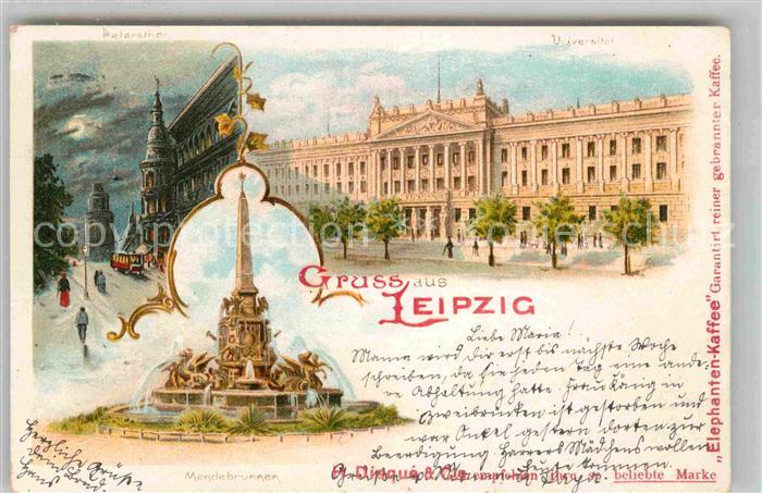 LEIPZIG Sachsen Universitaet Peterstor