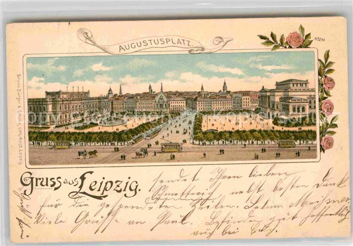 LEIPZIG Sachsen Augustusplatz